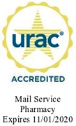 URAC Accredited Mail Service Pharmacy logo