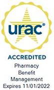 URAC Accredited Pharmacy Benefit Management logo
